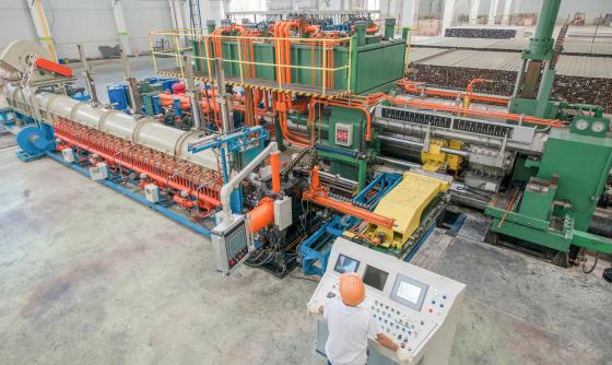 BM Group Polytec automation for extrusion plant